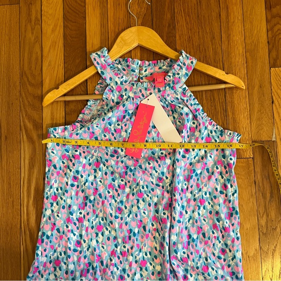 Lilly Pulitzer NWT Jerrica Top in Multi Hottie Dottie XS - Picture 7 of 7